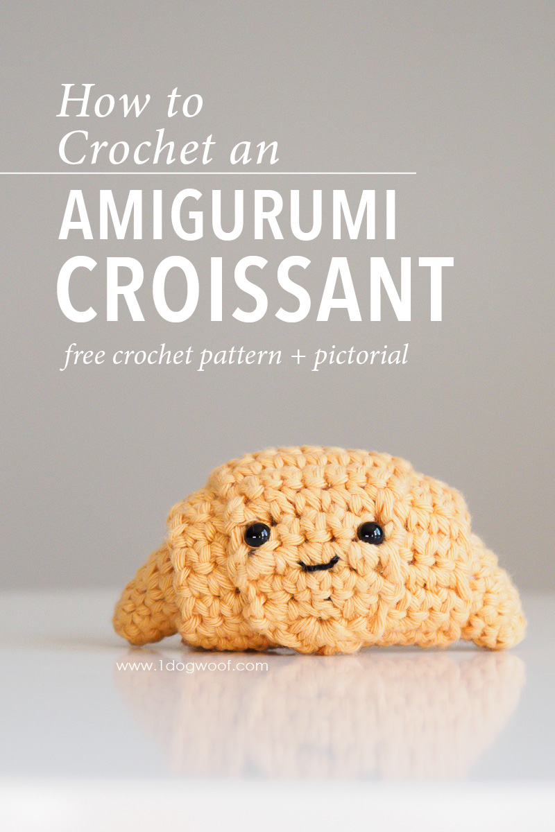 Amigurumi Croissant钩针图案