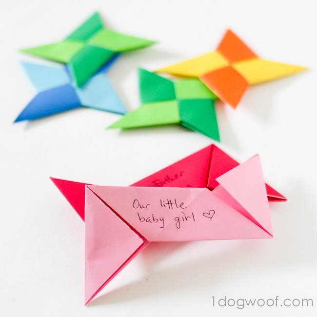 飞镖Thankfuls |bw必威一只狗汪汪|#origami #Thanksgiving