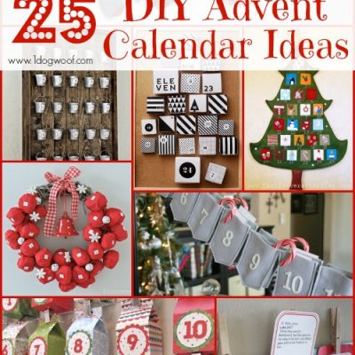 25 DIY降临日历创意汇总