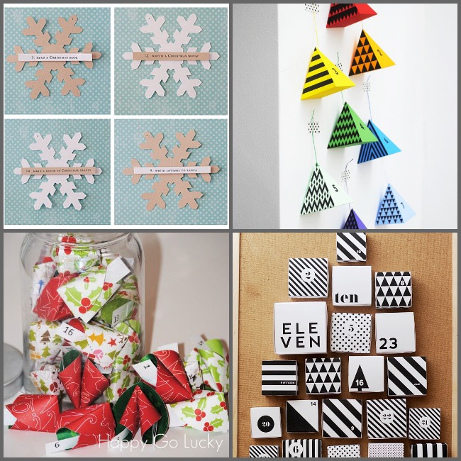 25个DIY圣诞降临日历理念综述|bw必威一只狗汪汪|#holidays #crafts #inspiration