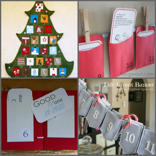 25个DIY圣诞降临日历理念综述|bw必威一只狗汪汪|#holidays #crafts #inspiration