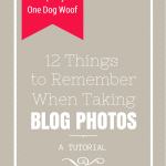拍摄博客照片时要记住的12件事