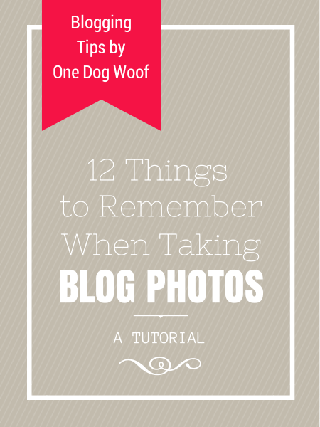 拍摄博客照片时要记住的12件事