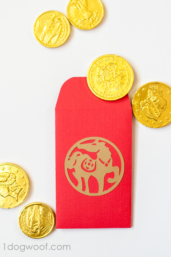DIY红包巧克力金币一个简单的儿童友好的庆祝中国新年。www.ssjjudo.com