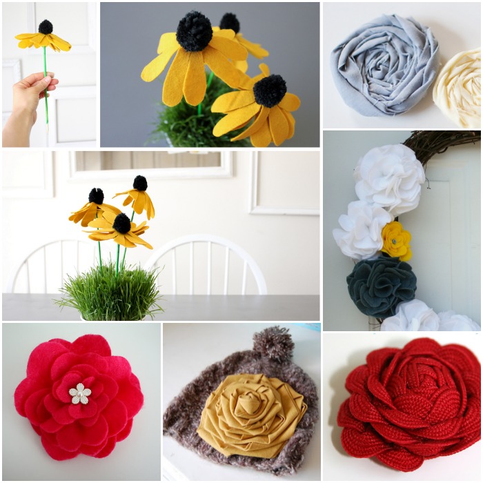 Fabric Flowers roundup | www.ssjjudo.com