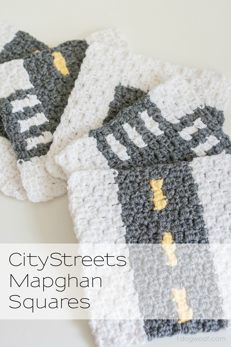 钩针街道的一个有趣的集合建立自己的城市！CityStreets Mapghan广场收藏|www.ssjjudo.com