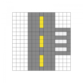 T-stop with人行横道:CityStreets Mapghan Squares Collection | www.ssjjudo.com