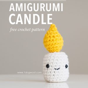 蜡烛amigurumi销