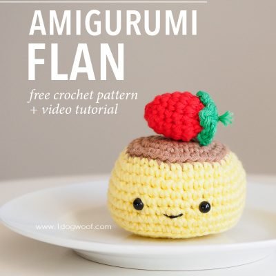 Amigurumi Flan钩针图案