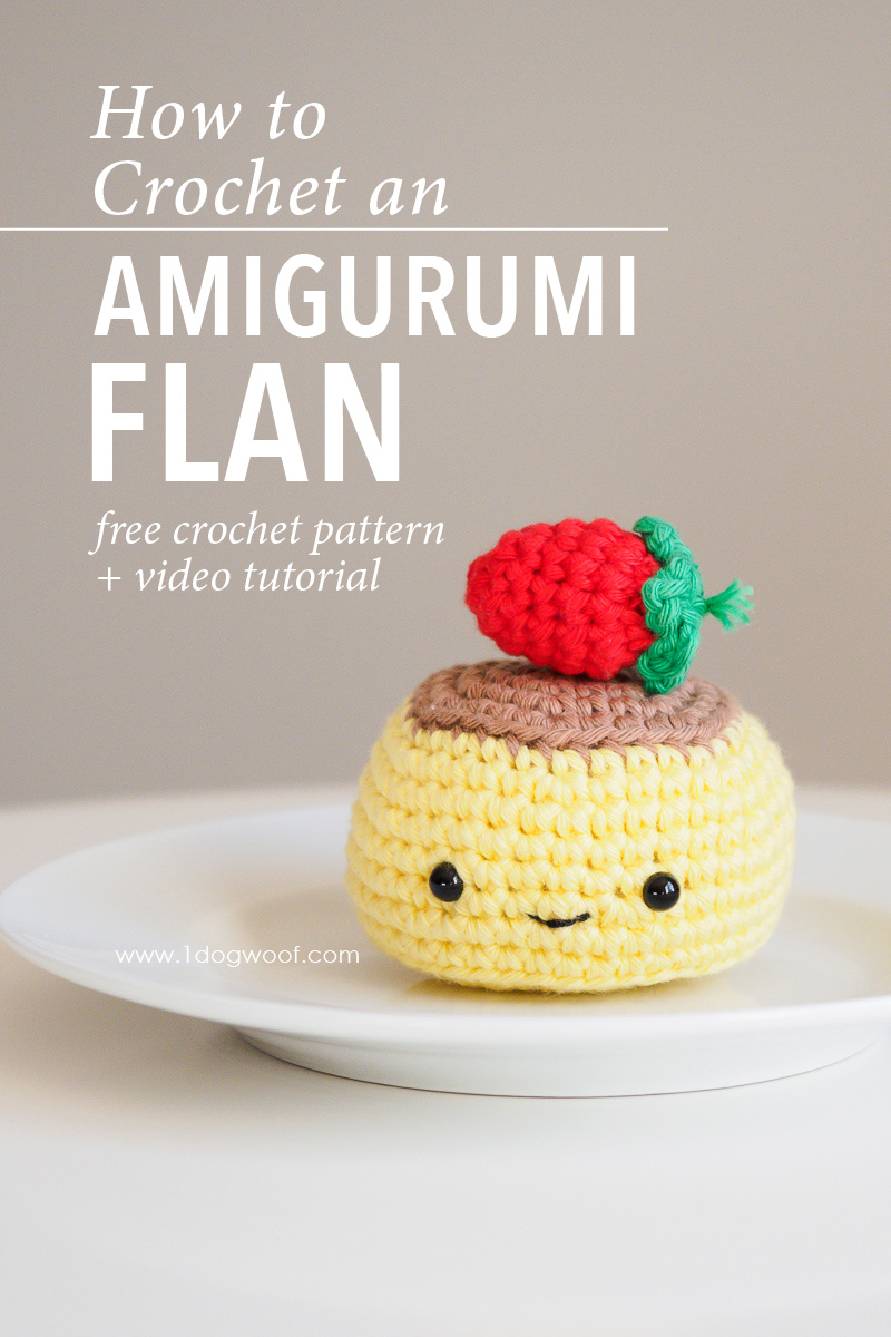 Amigurumi Flan Crochet模式