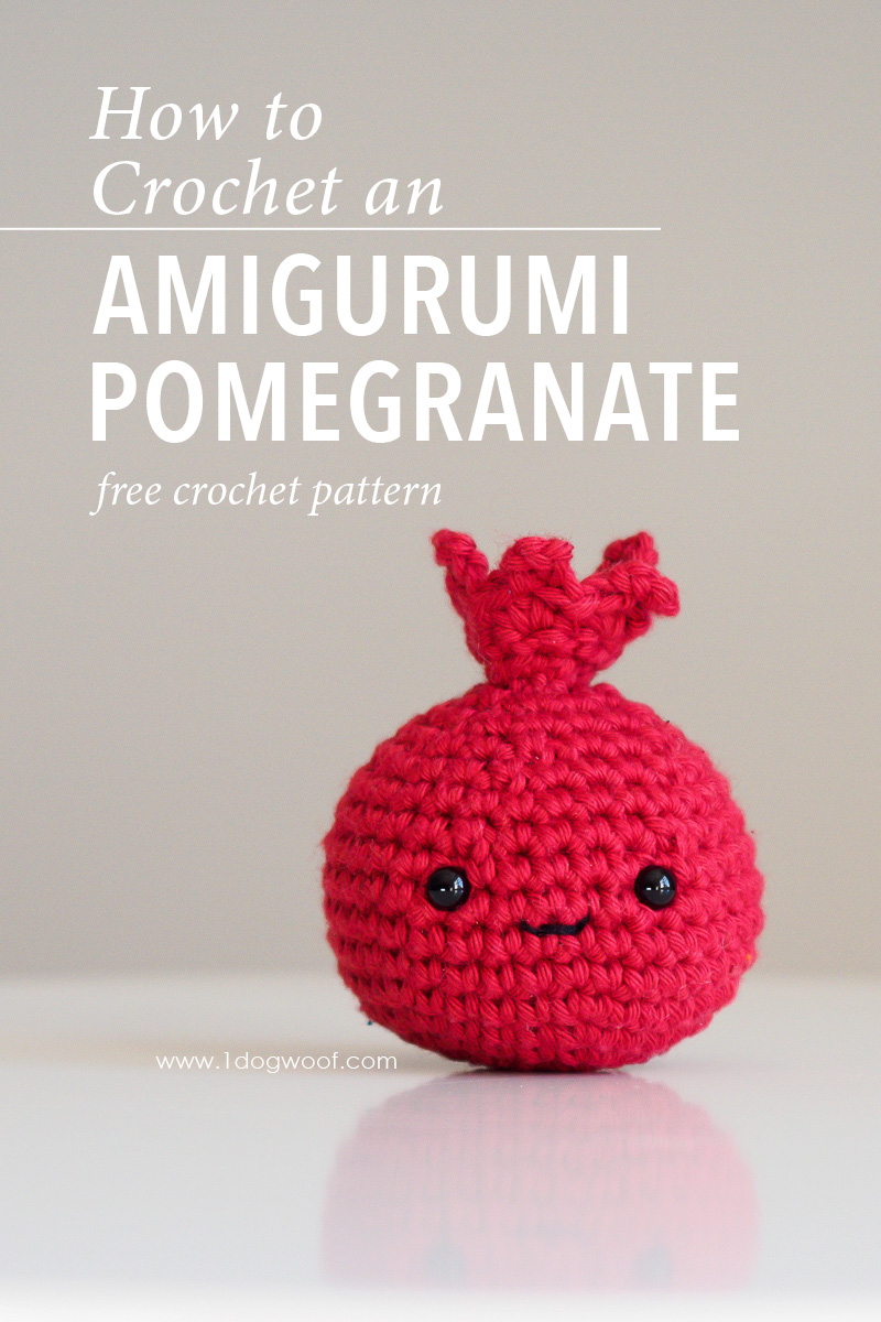 Amigurumi石榴钩针图案