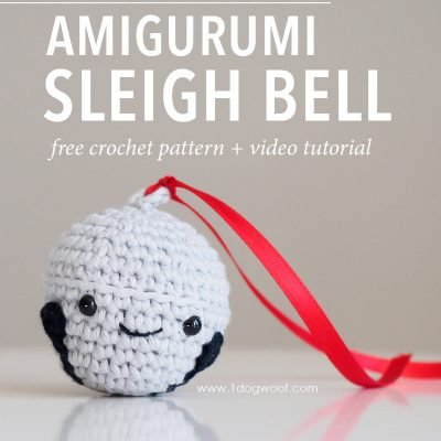 Amigurumi Sleigh Bell钩针图案