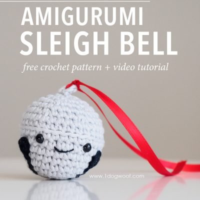 Amigurumi Sleigh钟钩针图案