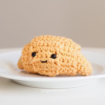 Amigurumi Croissant钩针图案