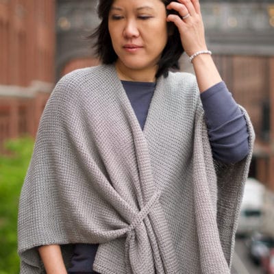 金士顿Ruana免费突尼斯钩针图案