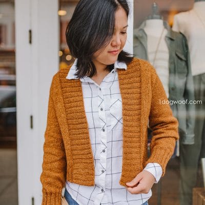 Firefly cardigan knitting pattern