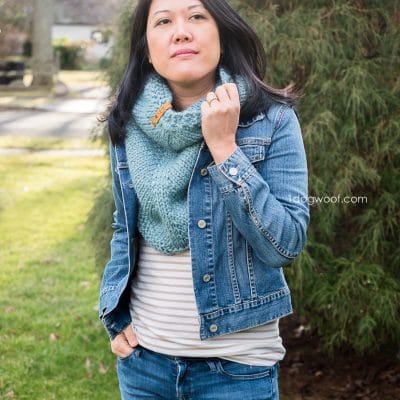 Cactus Cowl Knitting Pattern: A Quick 2 Skein Project