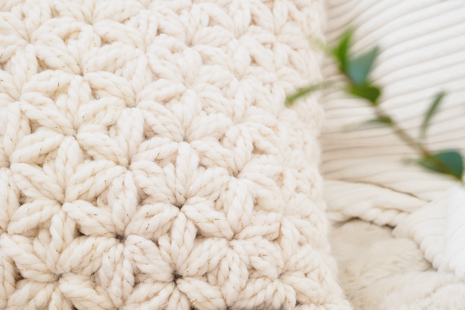 Chunky Crochet Jasmine Star Stitch